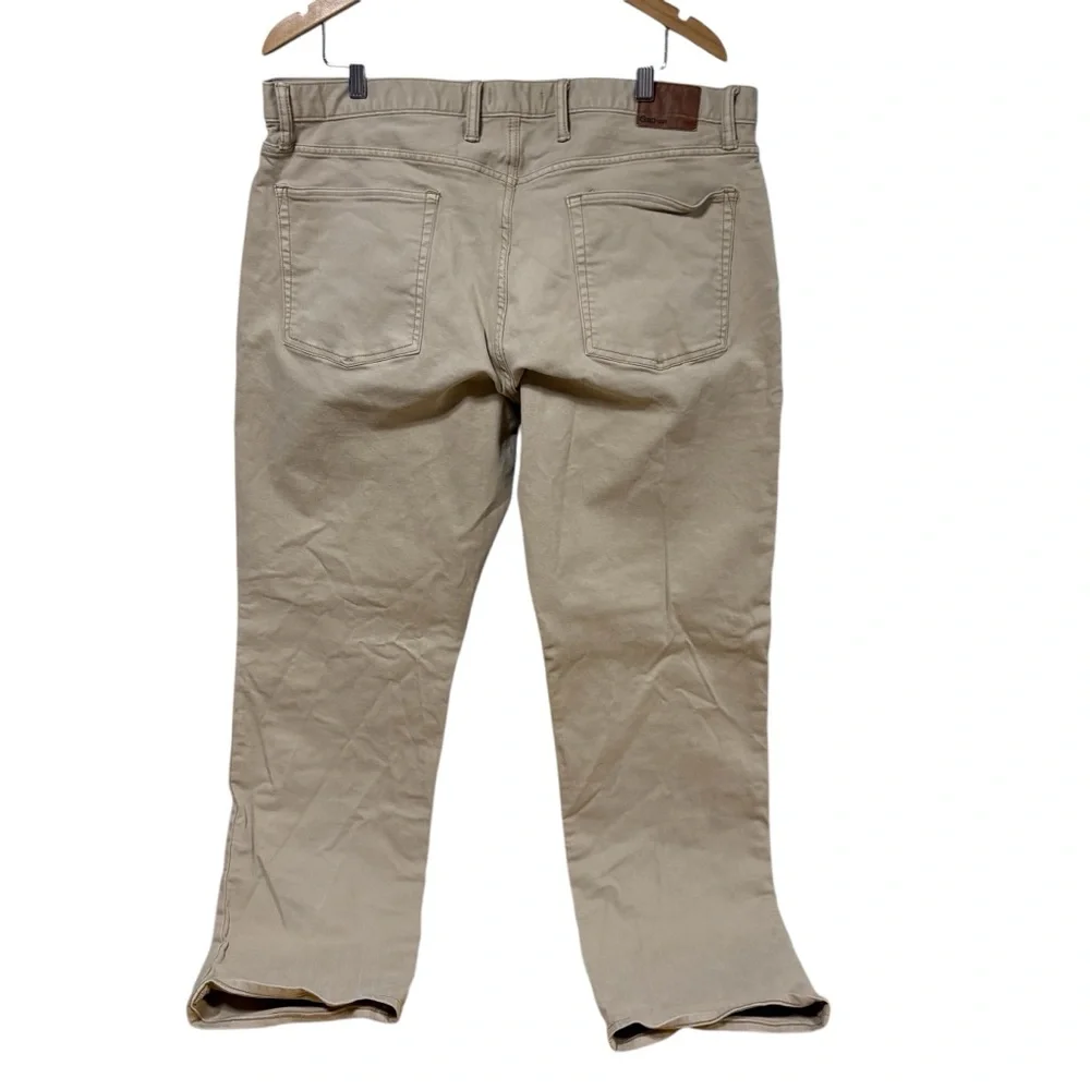 Gap 1969 Mens Straight Leg‎ Denim Jeans Tan Khaki 38x32 Pants #229